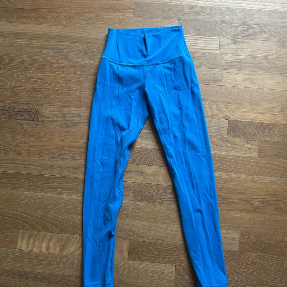 Vibrant Blue High-Waisted Leggings